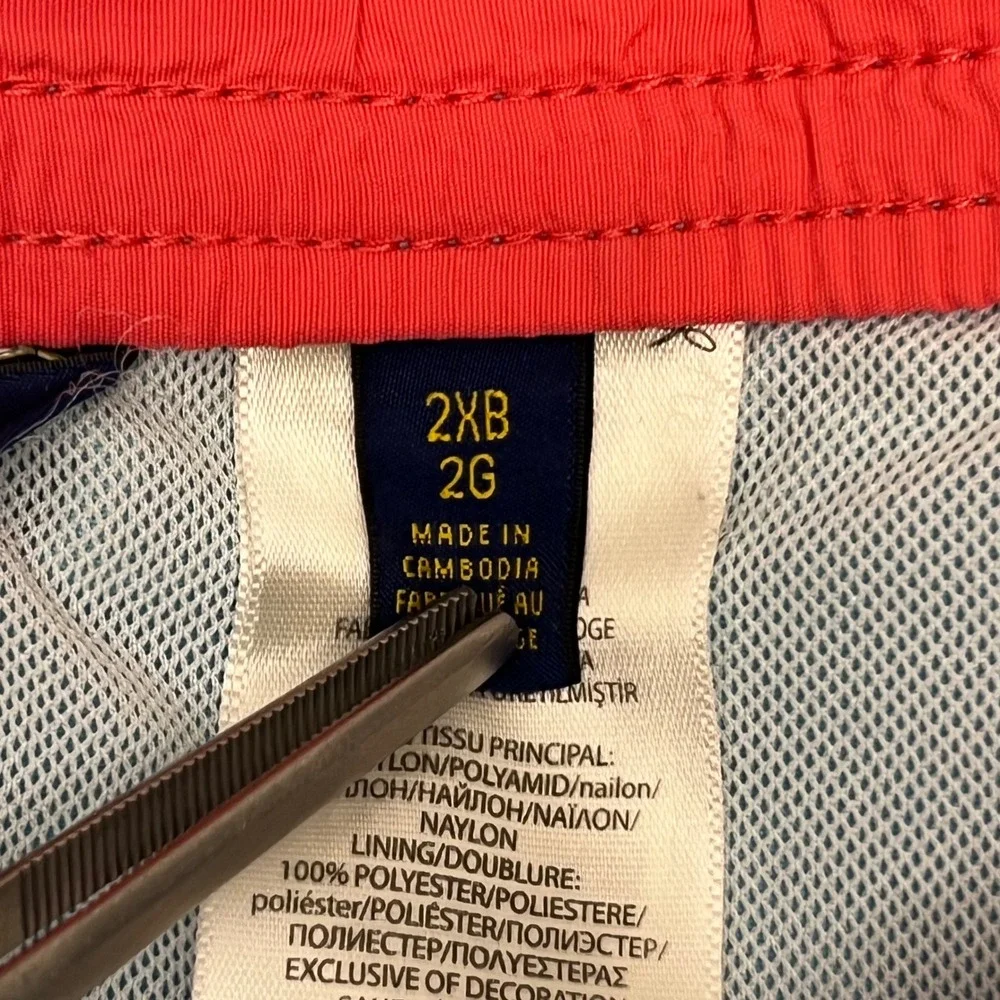 Polo Ralph Lauren Swim Shorts Mens XL Light Blue Excellent Trunks Mesh Lined